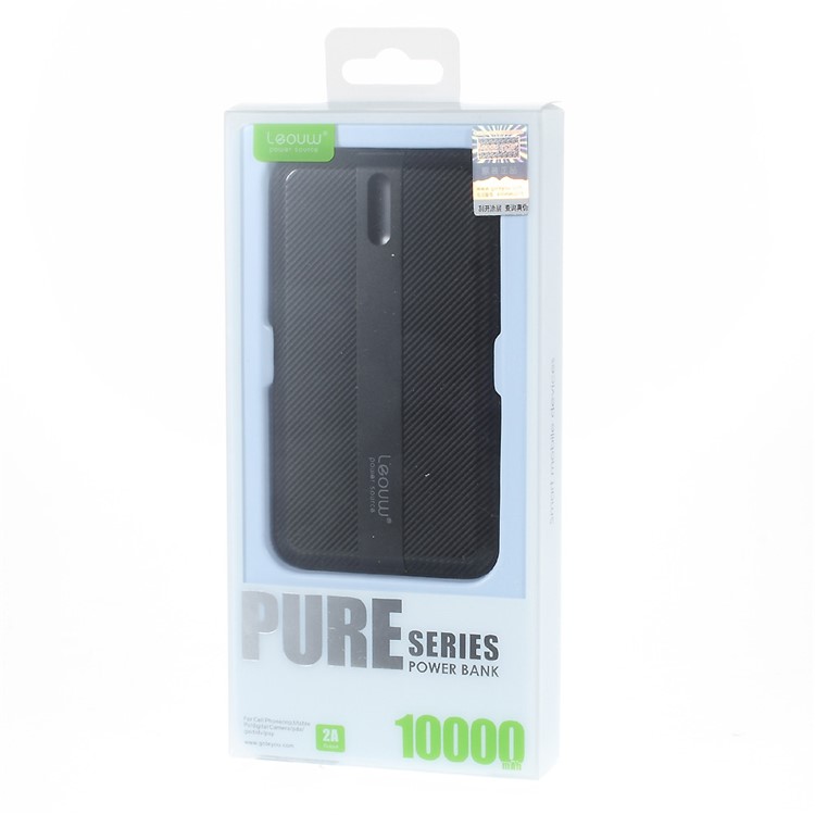 LEYOU LE-350 10000mah Externes Energienbankladegerät Für Iphone IPod-Samsung HTC Fahrwerkpokemonspiel - Schwarz-8