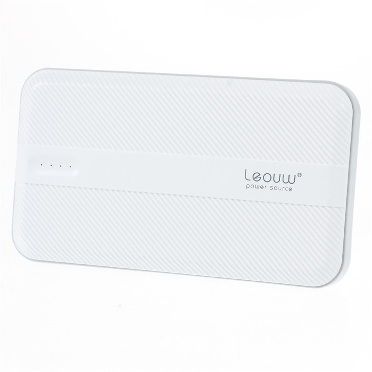 LEYOU LE-350 10000mAh External Power Bank Charger for iPhone iPod Samsung Pokemon Game Sony - White-2