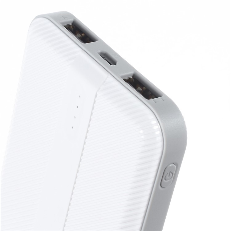 LEYOU LE-350 10000mAh External Power Bank Charger for iPhone iPod Samsung Pokemon Game Sony - White-6