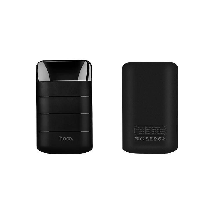 HOCO B29-10000 Domon Dual USB 10000mAh Power Bank - Black-1