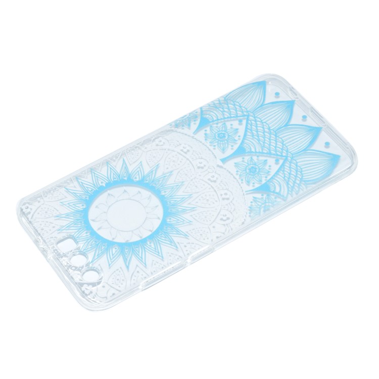 Ultra Dünner Gemusterter Weicher TPU Schützender Fall Für Huawei Ehre 9 - Sonnenblume-4