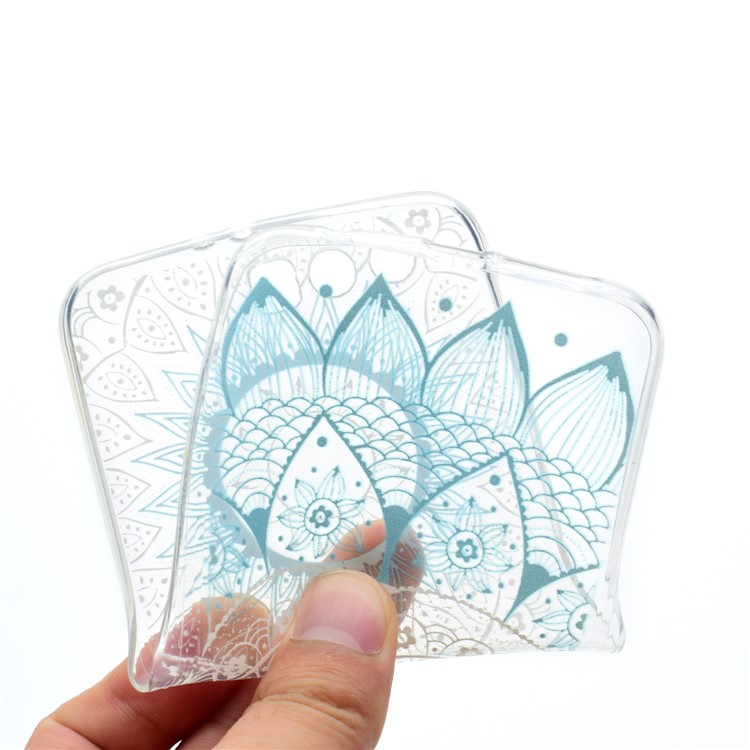 Ultra Dünner Gemusterter Weicher TPU Schützender Fall Für Huawei Ehre 9 - Sonnenblume-5