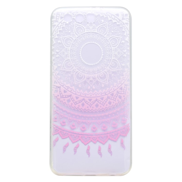Ultra Thin Patterned Soft TPU Back Cover for Huawei Honor 9 - Ethnic Style-1