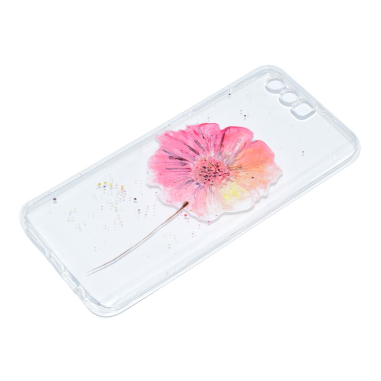 Ultra-thin Patterned Soft TPU Back Phone Case Accessory for Huawei Honor 9 - Galsang Flower-3