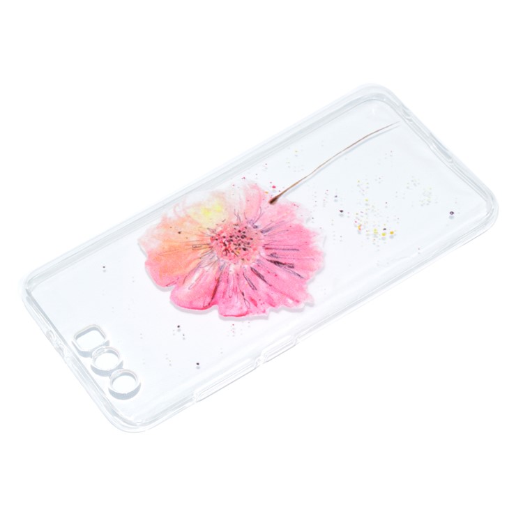 Ultra-thin Patterned Soft TPU Back Phone Case Accessory for Huawei Honor 9 - Galsang Flower-4