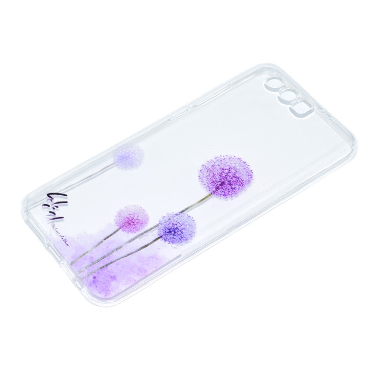 Ultra-thin Patterned Soft TPU Back Casing for Huawei Honor 9 - Dandelion-3