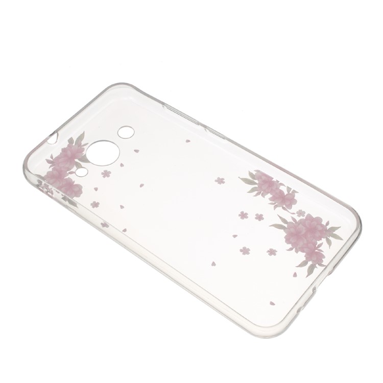 IMD Pattern Printing Soft TPU Mobile Case for Huawei Y5 (2017) / Y6 (2017) - Blooming Flowers-3