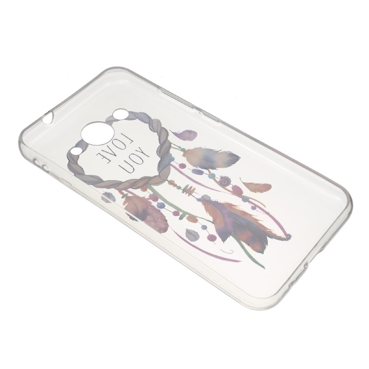 For Huawei Y5 (2017) / Y6 (2017) Flexible IMD Pattern Printing TPU Mobile Case - Dream Catcher-3