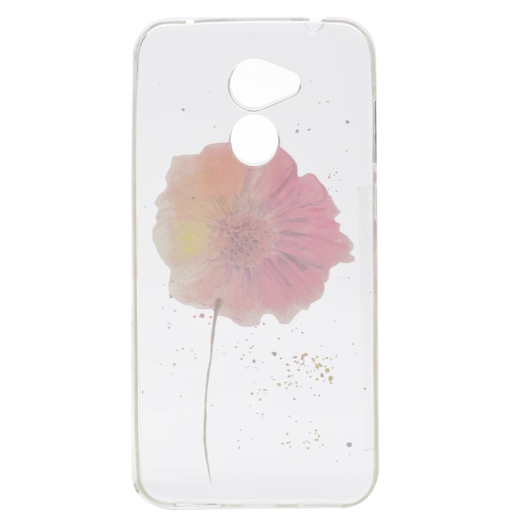 Pattern Printing Flexible TPU Gel Cover for Huawei Honor 6A / Honor 5C pro - Beautiful Flower-5