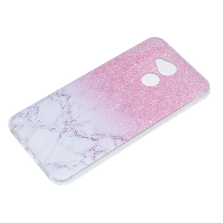 For Huawei Honor 6A / Honor 5C pro Pattern Printing Soft TPU Mobile Shell - Sequin Marble Grain-2