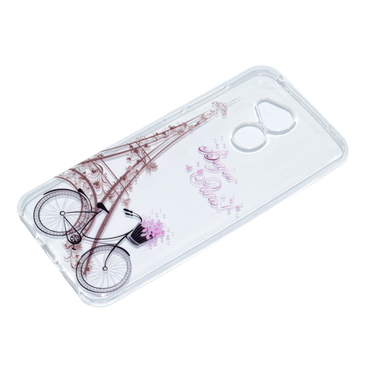 Printing Pattern Flexible TPU Case Shell for Huawei Honor 6A / Honor 5C pro - Bonjour Paris-2
