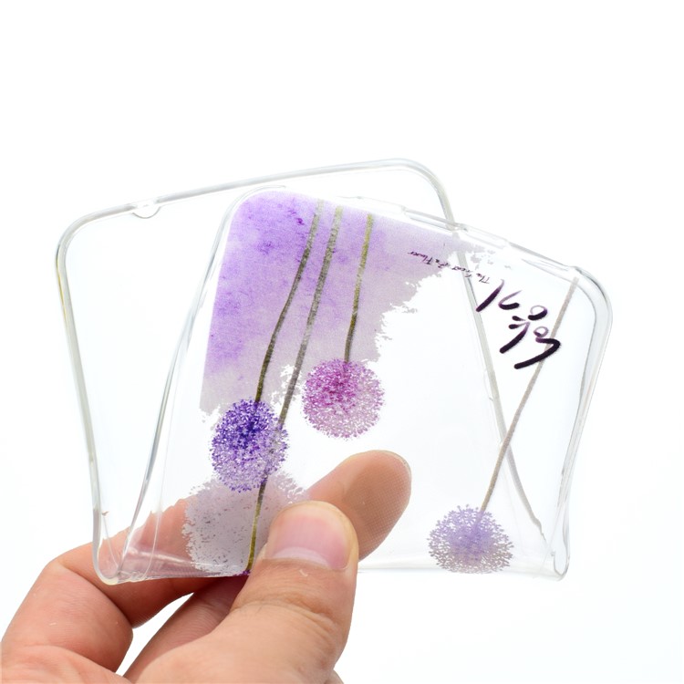 Pattern Printing TPU Gel Case for Huawei Y5 (2017) / Y6 (2017) - Dandelion Pattern-5