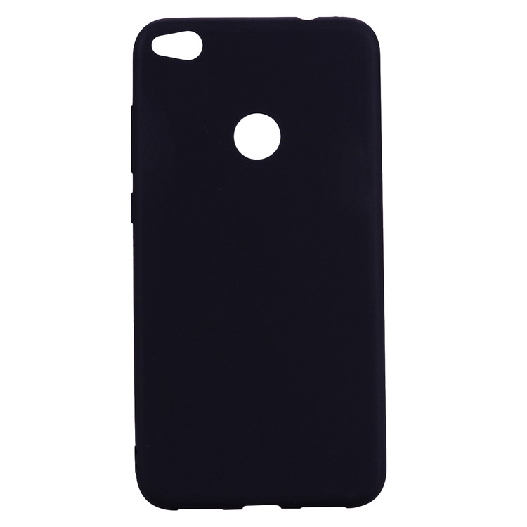 mat contre-Empreinte digitale TPU Mobile Phone Shell pour Huawei P8 Lite(2017) / honorer 8 Lite - Noir-2