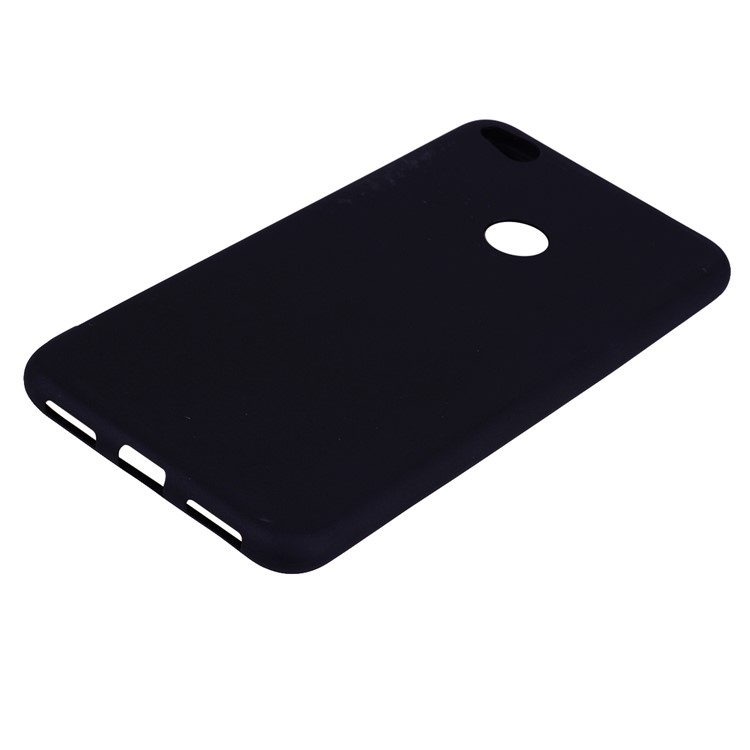 mat contre-Empreinte digitale TPU Mobile Phone Shell pour Huawei P8 Lite(2017) / honorer 8 Lite - Noir-3