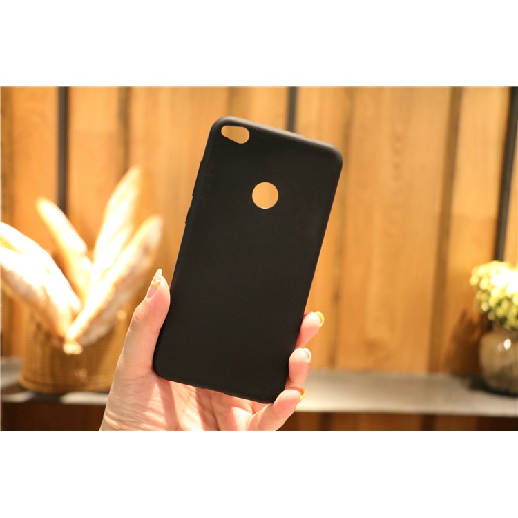 mat contre-Empreinte digitale TPU Mobile Phone Shell pour Huawei P8 Lite(2017) / honorer 8 Lite - Noir-8