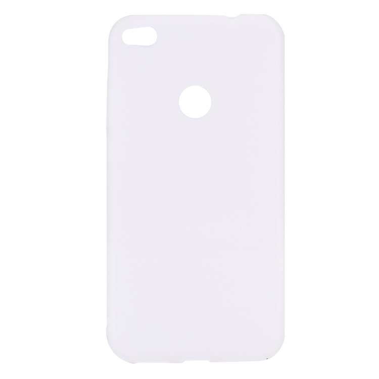 Matte Anti-fingerprint TPU Mobile Phone Case for Huawei P8 Lite (2017) / Honor 8 Lite - White-2