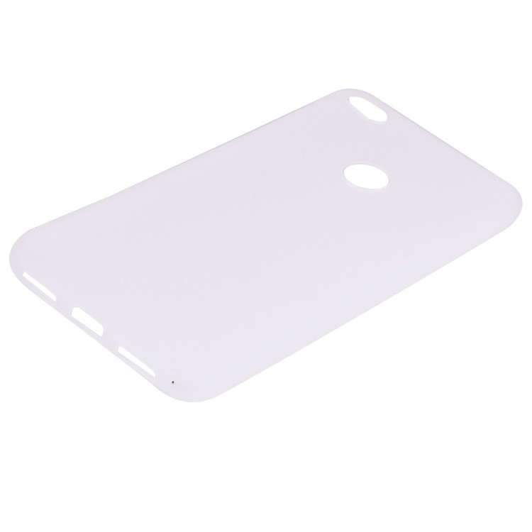 Matte Anti-fingerprint TPU Mobile Phone Case for Huawei P8 Lite (2017) / Honor 8 Lite - White-3