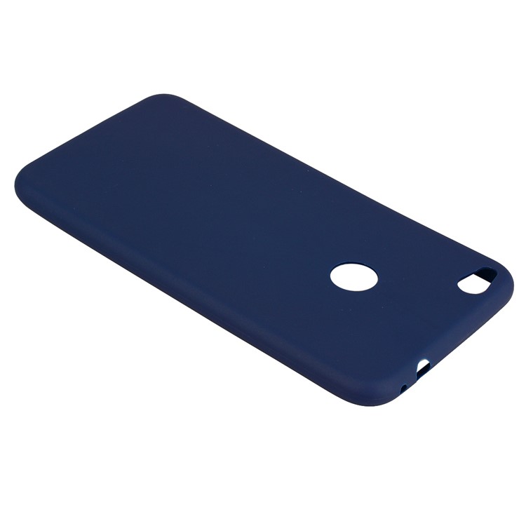 Matte Anti-fingerprint TPU Mobile Protection Shell for Huawei P8 Lite (2017) / Honor 8 Lite - Dark Blue-5