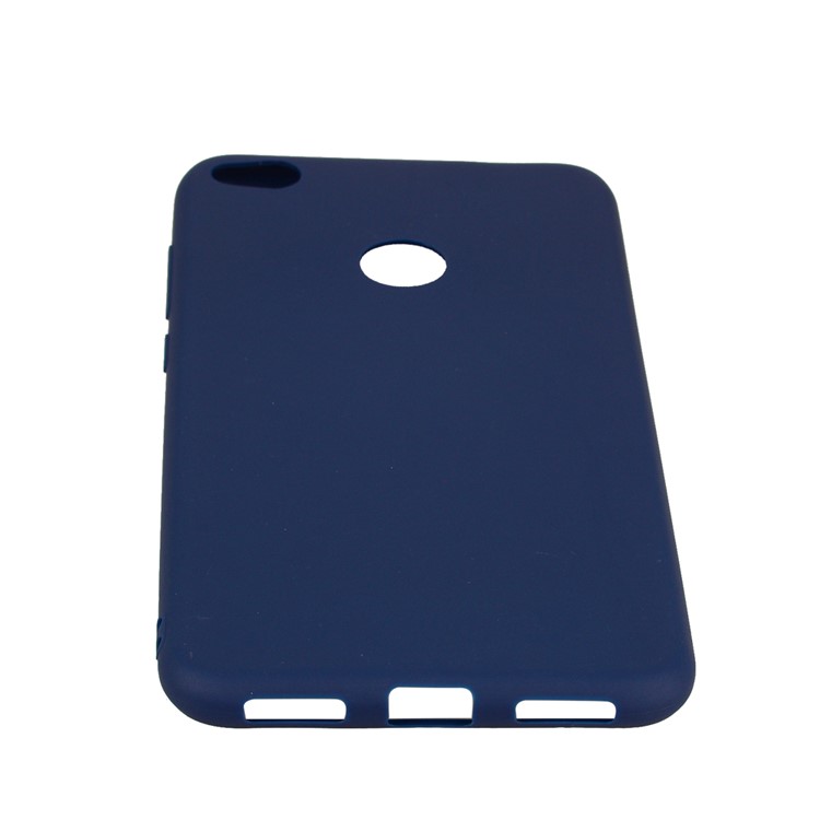 Matte Anti-fingerprint TPU Mobile Protection Shell for Huawei P8 Lite (2017) / Honor 8 Lite - Dark Blue-6