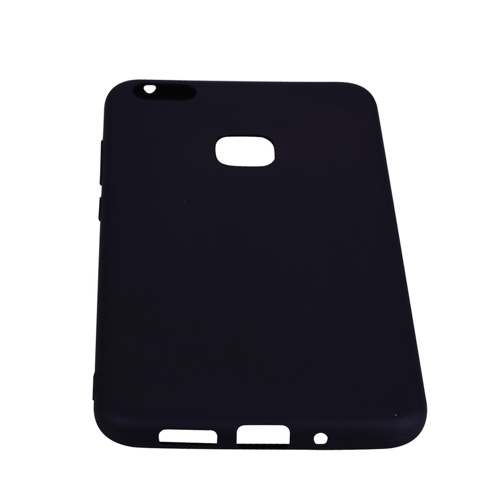 Pour Huawei P10 Lite Matte Anti-fingerprint TPU Téléphone Case - le Noir