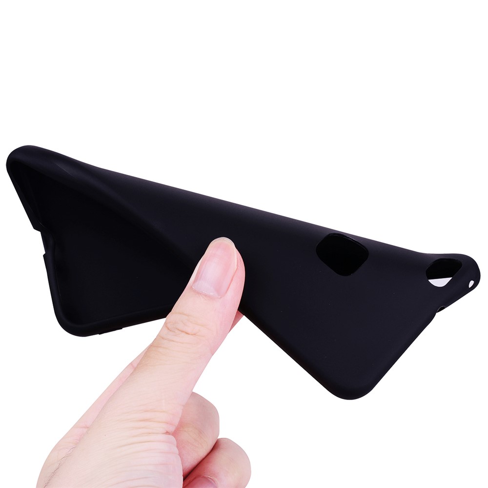 For Huawei P10 Lite Matte Anti-fingerprint TPU Phone Case - Black-7