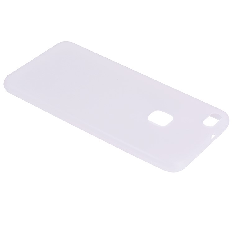 Frosted Anti-fingerprint TPU Phone Casing for Huawei P10 Lite - White-5