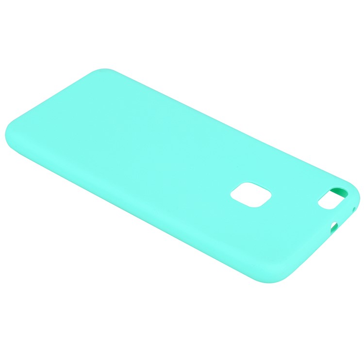 TPU Matte Ultra-thin Anti-fingerprint Phone Cover Shell for Huawei P10 Lite - Cyan-5