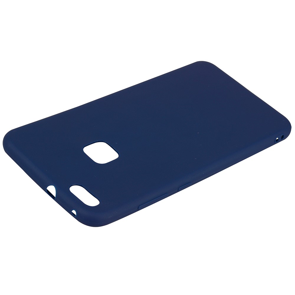 For Huawei P10 Lite Frosted Soft TPU Cell Phone Case Cover - Dark Blue-4