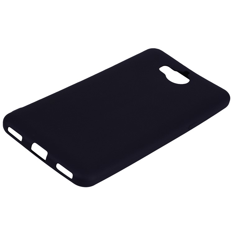Matte Anti-scratch TPU Phone Case for Huawei Y5 (2017) / Y6 (2017) - Black-3