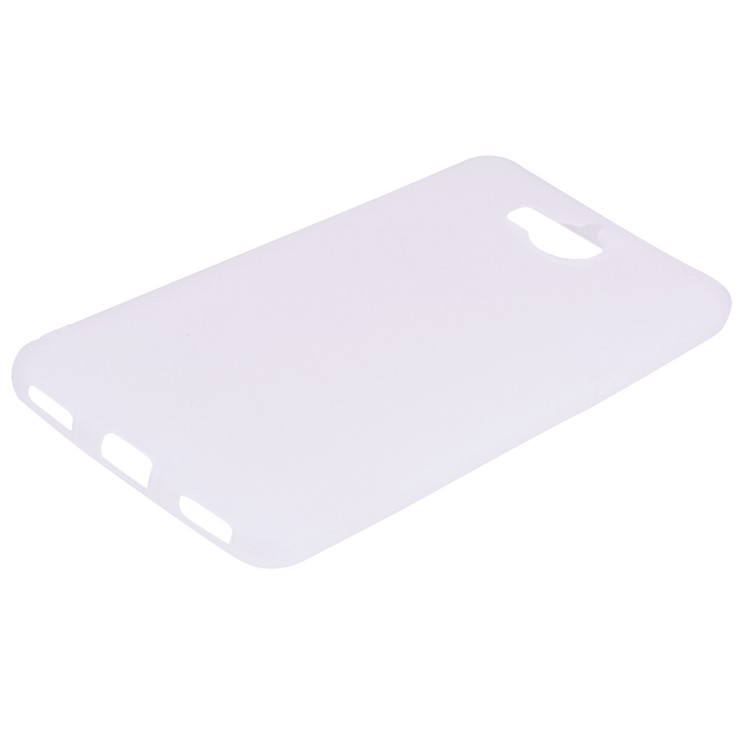 Matte Anti-scratch TPU Phone Cover for Huawei Y5 (2017) / Y6 (2017) - White-3