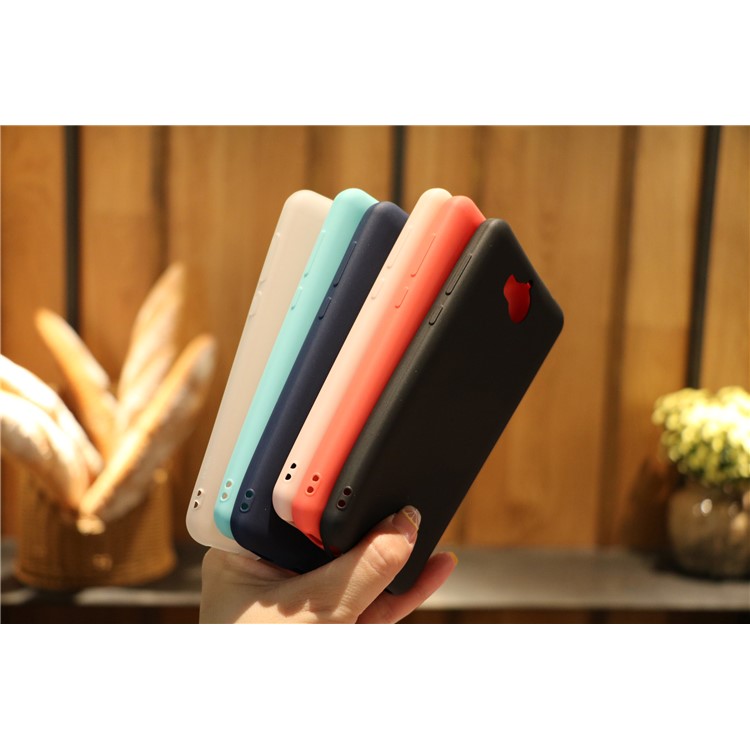 Matte Anti-scratch TPU Phone Cover for Huawei Y5 (2017) / Y6 (2017) - White-9