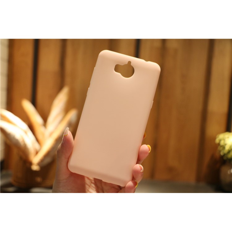 Matte Anti-scratch TPU Phone Shell for Huawei Y5 (2017) / Y6 (2017) - Pink-8