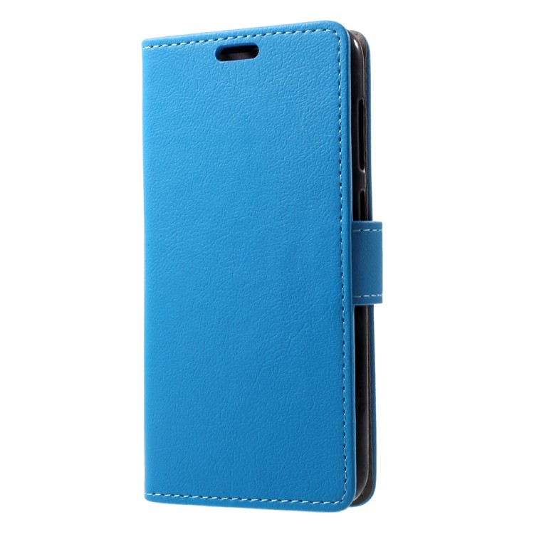 PU Leather Wallet Stand Casing Shell for Huawei P9 lite mini / Enjoy 7 / Y6 Pro (2017) - Blue-3
