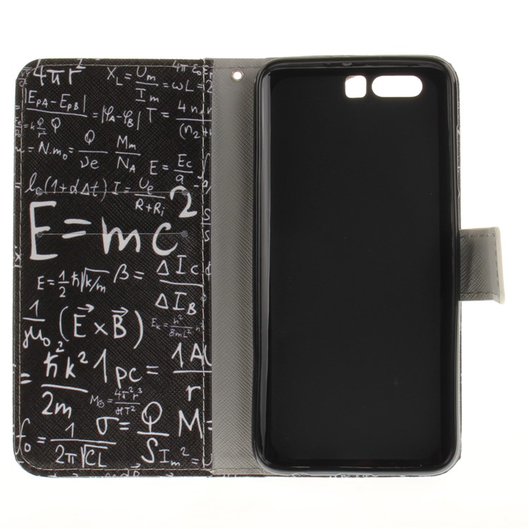 For Huawei Honor 9 Printing Pattern Wallet Folio PU Leather Phone Case Accessory - Formula-10