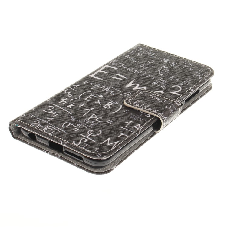 For Huawei Honor 9 Printing Pattern Wallet Folio PU Leather Phone Case Accessory - Formula-4