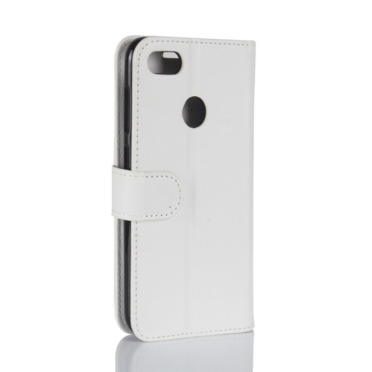 Crazy Horse Leather Flip Stand Case Accessory with Card Holders for Huawei P9 lite mini / Enjoy 7 / Y6 Pro (2017) - White-7