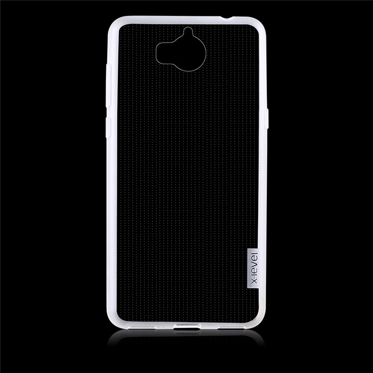 X-LEVEL Anti-slip Crystal Clear TPU Phone Case for Huawei Y5 (2017) - Transparent-1