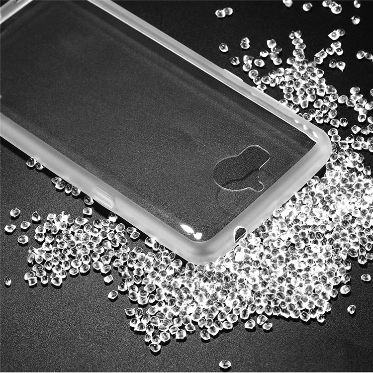 X-LEVEL Anti-slip Crystal Clear TPU Phone Case for Huawei Y5 (2017) - Transparent-2