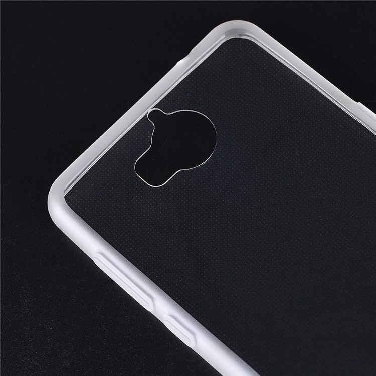 X-LEVEL Anti-slip Crystal Clear TPU Phone Case for Huawei Y5 (2017) - Transparent-5