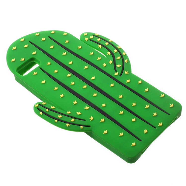 3D Cactus Pattern Silicone Back Phone Case for Huawei P8 Lite (2015)-2