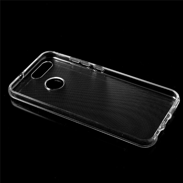 For Huawei nova 2 Soft Clear TPU Cover Case with Non-slip Inner - Transparent-3