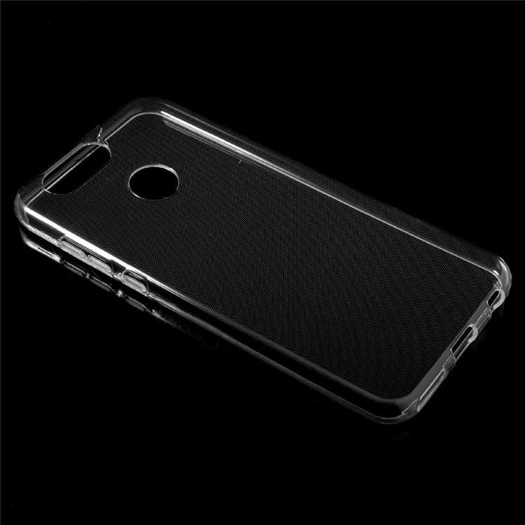 For Huawei nova 2 plus Soft TPU Phone Cover Case with Non-slip Inner - Transparent-2