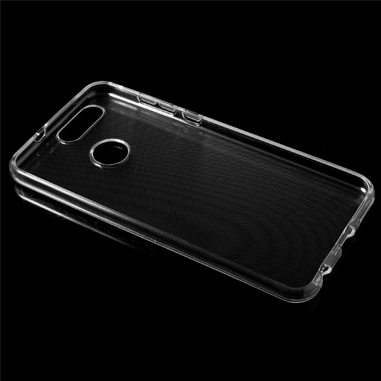 For Huawei nova 2 plus Soft TPU Phone Cover Case with Non-slip Inner - Transparent-3
