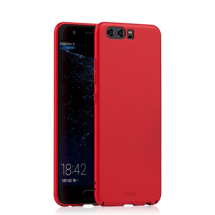 MOFI Shield Slim Plastic Protective Phone Casing for Huawei P10 - Red-2