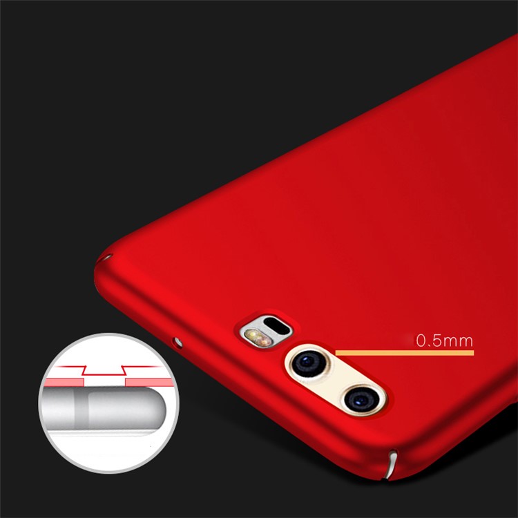 MOFI Shield Slim Plastic Protective Phone Casing for Huawei P10 - Red-3