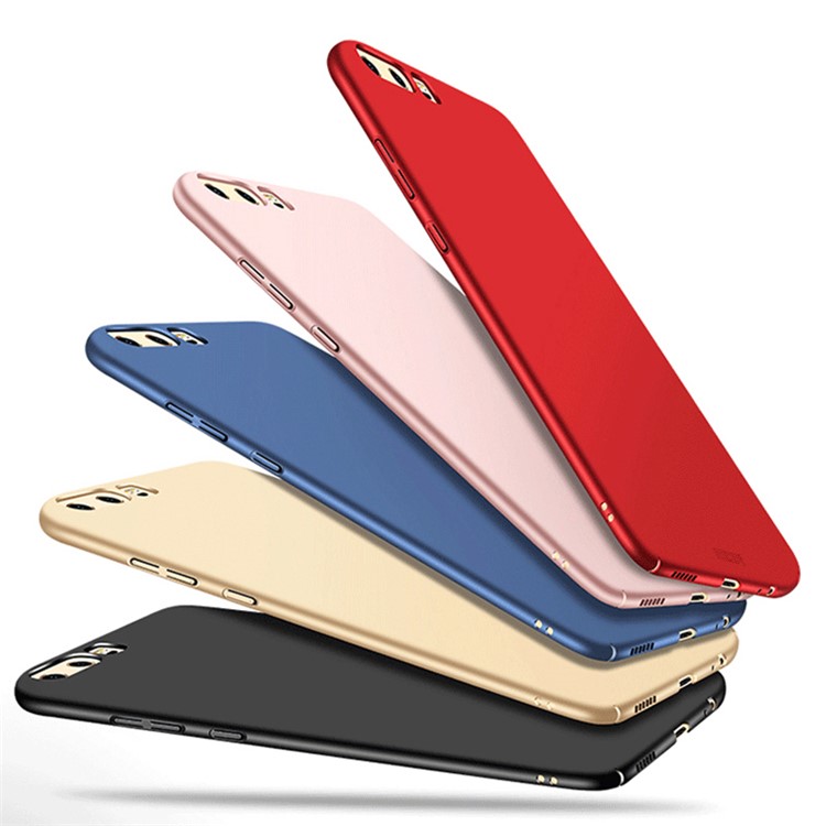 MOFI Shield Slim Plastic Protective Phone Casing for Huawei P10 - Red-4