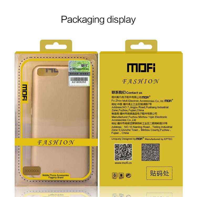 MOFI Shield Slim Plastic Protective Phone Casing for Huawei P10 - Red-5