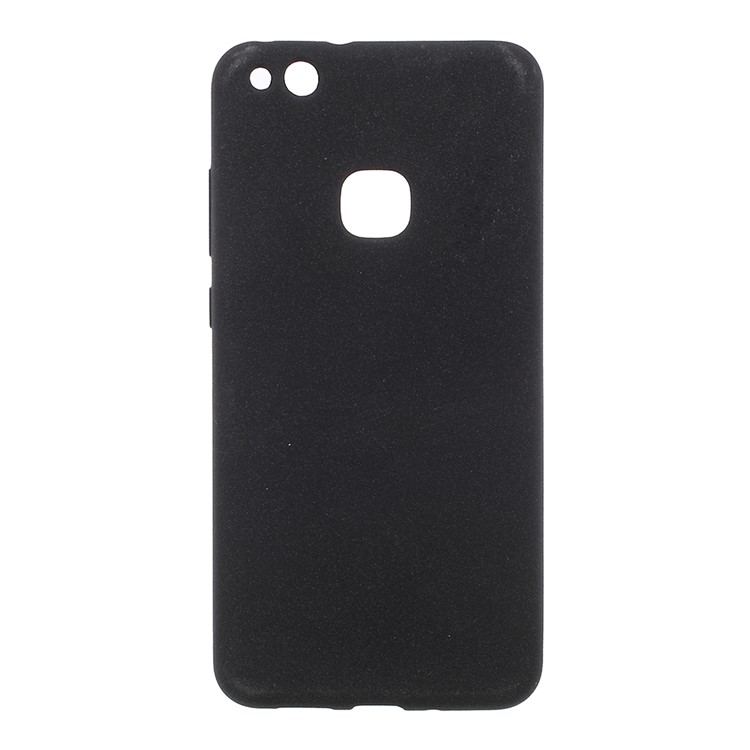 Matte Anti-slip Soft TPU Case for Huawei P10 Lite - Black-1