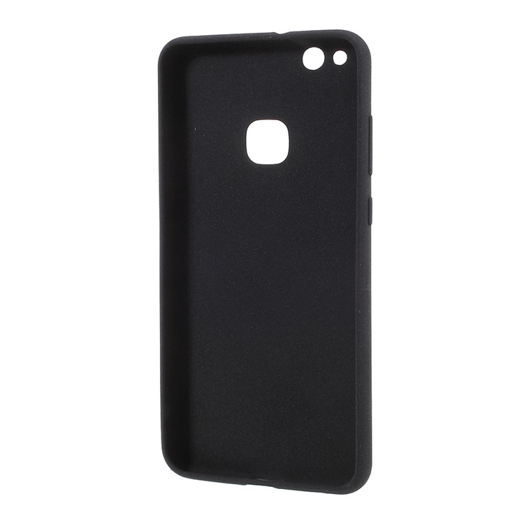 Matte Anti-slip Soft TPU Case for Huawei P10 Lite - Black-3