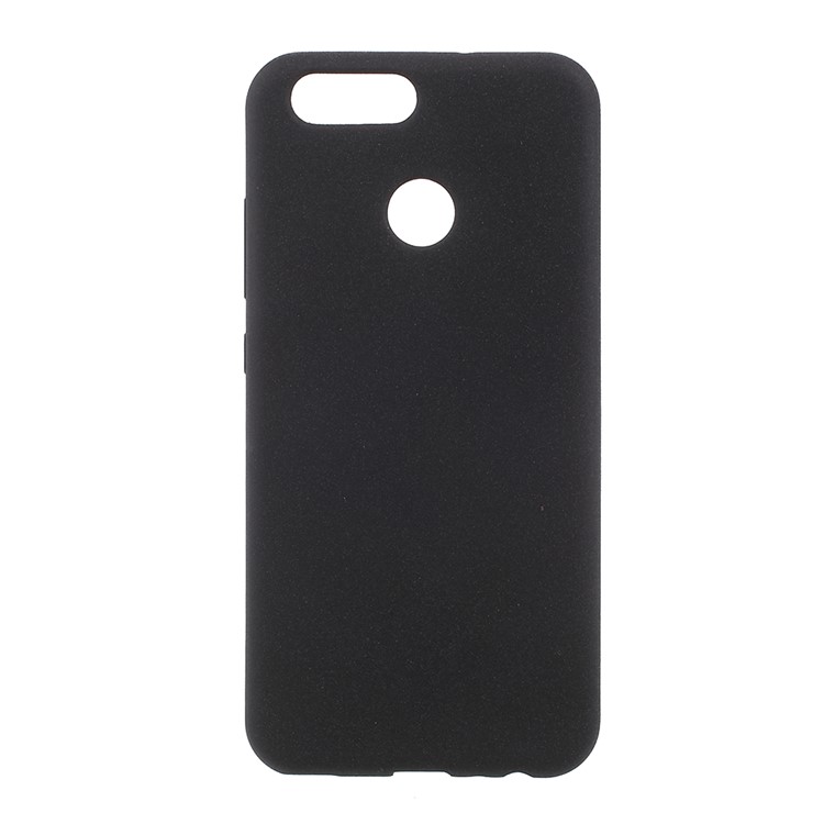 Matte Anti-fingerprint TPU Back Phone Shell for Huawei Nova 2 - Black-1